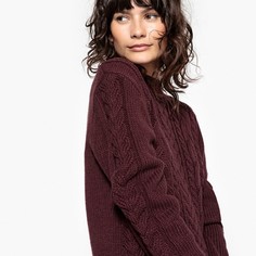 Пуловер-туника шерстяной La Redoute Collections