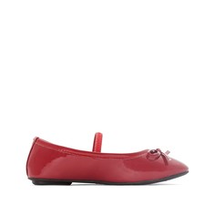 Балетки лакированные с бантом 26-39 La Redoute Collections