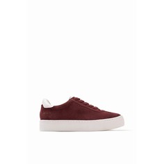 Кеды кожаные на шнуровке Esprit
