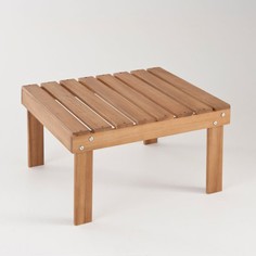 Подставка для ног или низкий столик Zeda из акации La Redoute Interieurs
