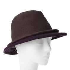 Шляпа CELINE ROBERT KATONE темно-фиолетовый