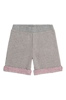 Серые шорты из флиса Bonpoint