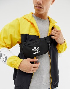 Черная сумка-кошелек на пояс adidas Originals - Черный
