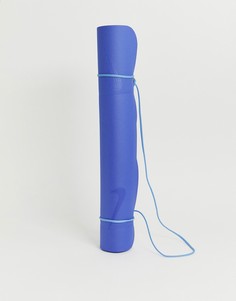 Синий коврик для занятий йогой Nike Paramont толщиной 3 мм - Синий