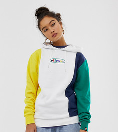 Свободный худи в стиле колор блок с логотипом Ellesse эксклюзивно для ASOS - Мульти