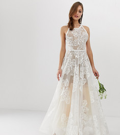 Эксклюзивное свадебное платье с отделкой Bronx & Banco Fiora - Белый