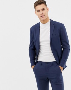 Синий меланжевый пиджак Lindbergh - Синий