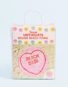 Пляжное полотенце Fizz Love Hearts - Мульти