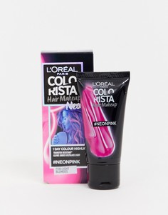 Розовая краска для волос LOreal Paris Colorista Hair Make Up Neon 21 - Розовый