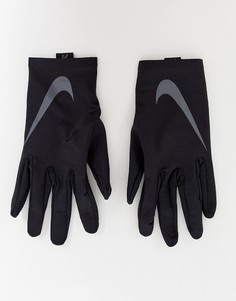 Черные базовые перчатки Nike Running - Черный
