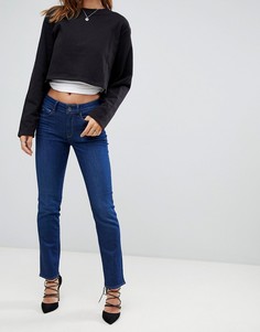 Узкие джинсы с завышенной талией G-Star 3301 - Синий