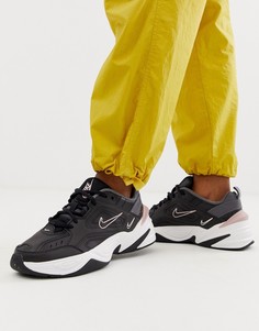 Черно-розовые кроссовки Nike M2K Tekno - Черный