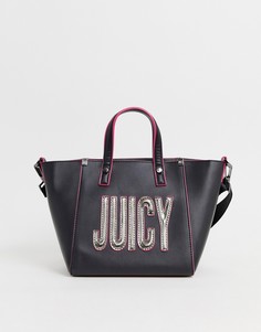 Сумка-тоут с логотипом Juicy Couture - Серый