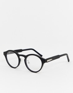 Черные очки с прозрачными стеклами Spitfire - Черный