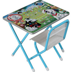 Набор мебели Дэми №1 (стол+стул) Далматинцы, (гол) Demi