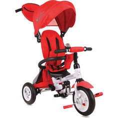 Велосипед трехколесный Lorelli Matrix надувные колеса Красный / Red 0004 (10050324)
