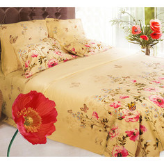 Комплект постельного белья Сова и Жаворонок 1,5 сп, бязь, Полянка, рис.9999/1 n50