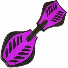 Скейт 2-х колесный Waveboard подростковый фиолетовый 02255П