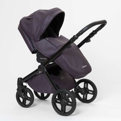 Коляска 2 в 1 Mr Sandman Oblivion Ecco 100% Эко кожа Сливовый (KMSOE-088509)