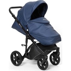 Коляска 2 в 1 Mr Sandman Oblivion Ecco 100% Эко кожа Синий (KMSOE-088501)