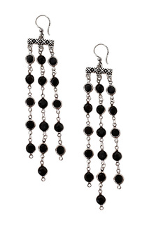 Серьги Серебряные капельки Divetro