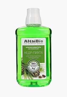 Ополаскиватель для полости рта Две Линии профилактика пародонтоза Кедр-Пихта