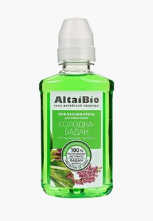 Ополаскиватель для полости рта Две Линии профилактика кариеса Солодка-Бадан