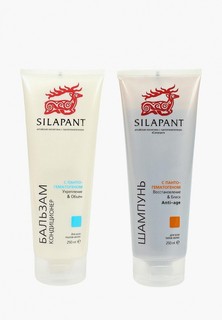 Набор подарочный Две Линии Шампунь + бальзам-кондиционер Силапант