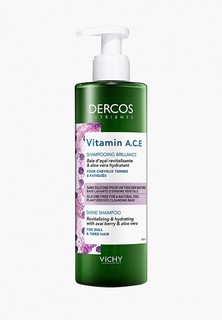 Шампунь Vichy для блеска волос Dercos Nutrients Vitamin, 250 мл