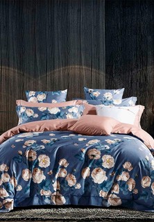 Постельное белье Евро Bellehome Ночные розы
