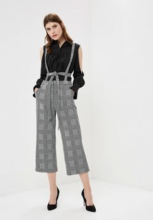 Комбинезон LOST INK CHECK CROP FLARE DUNGAREE