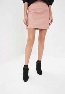 Юбка LOST INK MINI SKIRT IN CROC PU