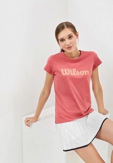 Футболка спортивная Wilson W SCRIPT COTTON TEE II