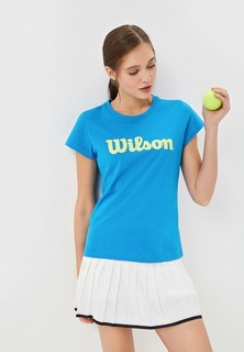 Футболка спортивная Wilson W SCRIPT COTTON TEE II