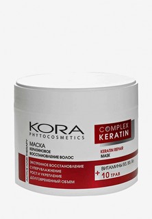 Маска для волос Kora КОРА кератиновое восстановление волос 300мл