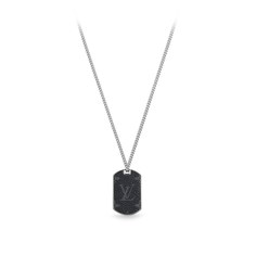 Колье Monogram Eclipse Plate Necklace Louis Vuitton