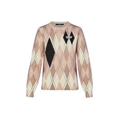 Пуловер с узором Argyle Louis Vuitton