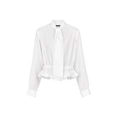 Шелковая блуза с воротником «лавальер» Louis Vuitton