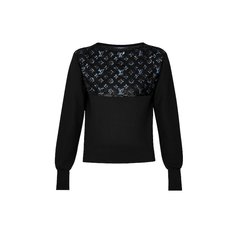Пуловер с вышивкой Monogram Louis Vuitton