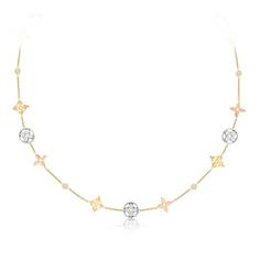 Подвеска Blossom, золото 3 цветов и бриллианты Louis Vuitton