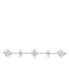 Браслет Diamond Blossom, Белое Золото, Бриллианты Louis Vuitton
