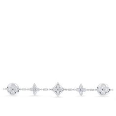 Браслет Diamond Blossom, Белое Золото, Бриллианты Louis Vuitton