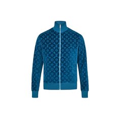 Куртка Из Хлопчатобумажного Велюра С Узором Monogram Louis Vuitton