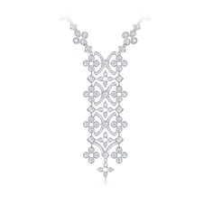 Колье Dentelle de diamants, белое золото и бриллианты Louis Vuitton
