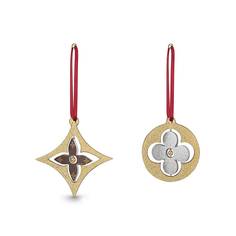 Елочные украшения в виде цветов Monogram Louis Vuitton