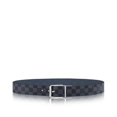 Двухсторонний ремень Damier Print 40mm Louis Vuitton