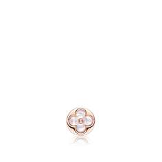 Серьга-пуссет Color Blossom Sun, розовое золото и белый перламутр Louis Vuitton