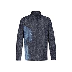 Джинсовая рубашка Galaxy Louis Vuitton