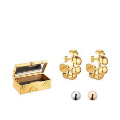 Серьги-кольца Studdy MM Louis Vuitton