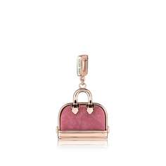 Подвеска Alma, розовое золото и родонит Louis Vuitton